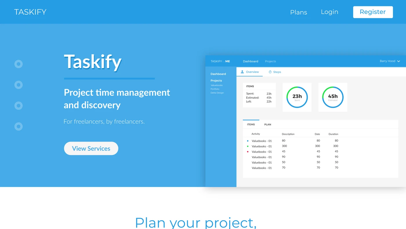 Taskify Website